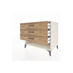 Kronos Şifonyer 3 Çekmeceli 88x59x80 Aytaşı-çam