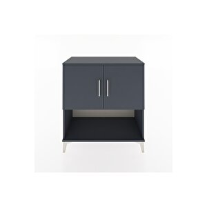 Hyperion Şifonyer 2 Raflı 2 Kapaklı 88x44x96 Antrasit-antrasit