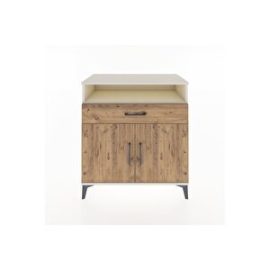 Hyperion Şifonyer Tek Çekmeceli 2 Kapaklı 88x44x96 Aytaşı-çam