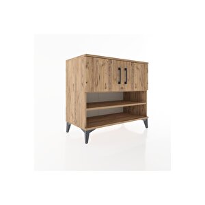 Hyperion Şifonyer 2 Raflı 2 Kapaklı 88x44x80 Çam-çam