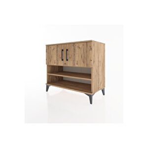 Hyperion Şifonyer 2 Raflı 2 Kapaklı 88x44x80 Çam-çam