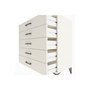 Hyperion Şifonyer 5 Çekmeceli 88x44x96 Aytaşı-aytaşı