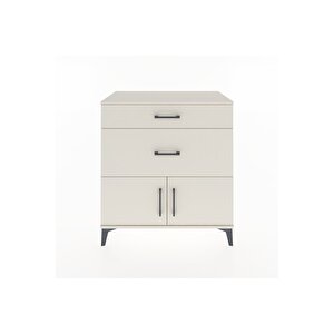 Hyperion Şifonyer Tek Raflı 2 Çekmeceli 2 Kapaklı 88x44x96 Aytaşı-aytaşı