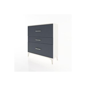 Arges Şifonyer 3 Çekmeceli 88x30x96 Aytaşı-antrasit