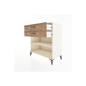 Hyperion Şifonyer Tek Raflı 2 Çekmeceli 88x44x96 Aytaşı-çam