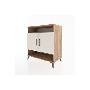 Hyperion Şifonyer 2 Raflı 2 Kapaklı 88x44x96 Çam-aytaşı