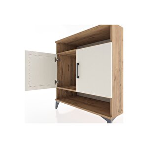 Hyperion Şifonyer 2 Raflı 2 Kapaklı 88x44x96 Çam-aytaşı