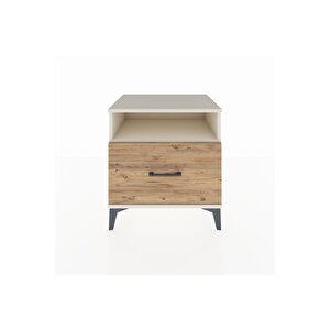 Hyperion Komodin Tek Raflı Tek Çekmeceli 60x44x64 Aytaşı-çam