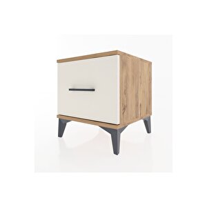 Hyperion Komodin Tek Çekmeceli 44x44x48 Çam-aytaşı