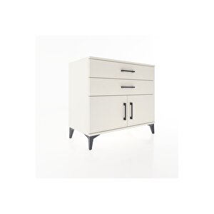 Hyperion Şifonyer Tek Raflı 2 Çekmeceli 2 Kapaklı 88x44x80 Aytaşı-aytaşı