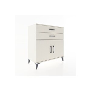 Hyperion Şifonyer Tek Raflı 2 Çekmeceli 2 Kapaklı 88x44x96 Aytaşı-aytaşı