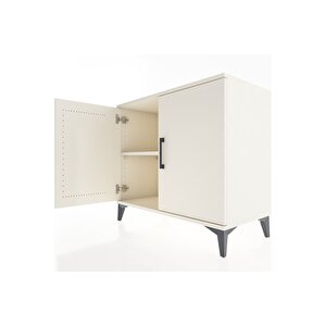 Hyperion Şifonyer Tek Raflı 2 Kapaklı 88x44x80 Aytaşı-aytaşı