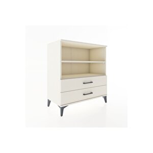 Hyperion Şifonyer 2 Raflı 2 Çekmeceli 88x44x96 Aytaşı-aytaşı