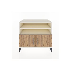 Hyperion Şifonyer 2 Raflı 2 Kapaklı 88x44x80 Aytaşı-çam