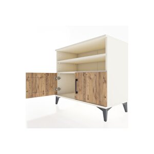 Hyperion Şifonyer 2 Raflı 2 Kapaklı 88x44x80 Aytaşı-çam