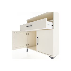 Hyperion Şifonyer Tek Çekmeceli 2 Kapaklı 88x44x96 Aytaşı-aytaşı