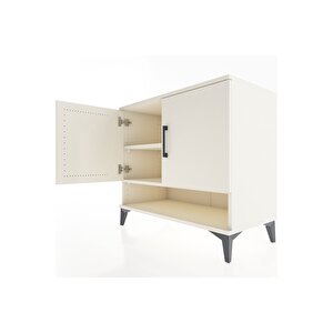 Hyperion Şifonyer 2 Raflı 2 Kapaklı 88x44x80 Aytaşı-aytaşı