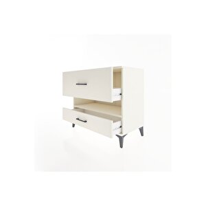 Hyperion Şifonyer Tek Raflı 2 Çekmeceli 88x44x80 Aytaşı-aytaşı
