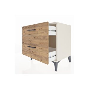 Hyperion Komodin 2 Çekmeceli 60x44x64 Aytaşı-çam