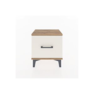 Arges Komodin Tek Çekmeceli 44x30x48 Çam-aytaşı