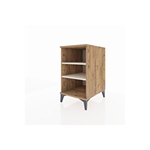 Kronos Komodin 2 Raflı 44x59x80 Çam-aytaşı