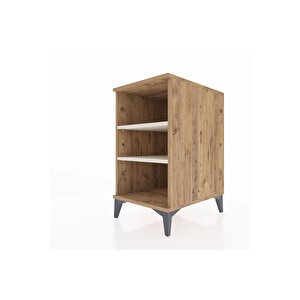 Kronos Komodin 2 Raflı 44x59x80 Çam-aytaşı