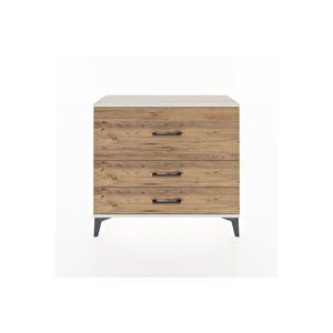Arges Şifonyer 3 Çekmeceli 88x30x80 Aytaşı-çam