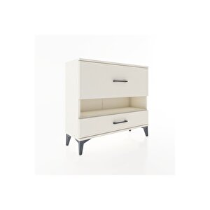 Arges Şifonyer Tek Raflı 2 Çekmeceli 88x30x80 Aytaşı-aytaşı