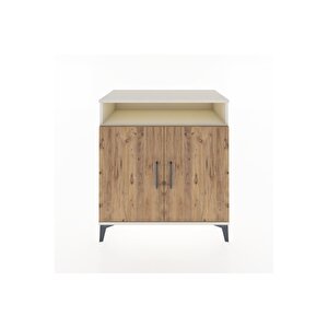 Hyperion Şifonyer 2 Raflı 2 Kapaklı 88x44x96 Aytaşı-çam