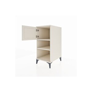 Kronos Komodin 2 Raflı Tek Kapaklı 44x59x96 Aytaşı-aytaşı