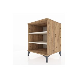 Kronos Komodin 2 Raflı 60x59x80 Çam-aytaşı