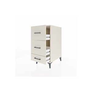 Kronos Komodin 3 Çekmeceli 44x59x96 Aytaşı-aytaşı