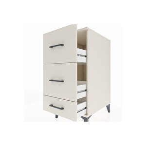 Kronos Komodin 3 Çekmeceli 44x59x96 Aytaşı-aytaşı