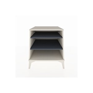 Kronos Komodin 2 Raflı 60x59x64 Aytaşı-antrasit