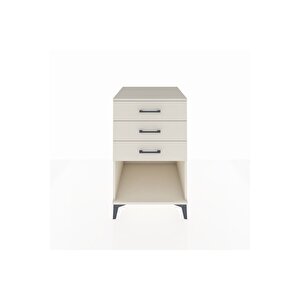 Kronos Komodin 3 Çekmeceli 60x59x96 Aytaşı-aytaşı