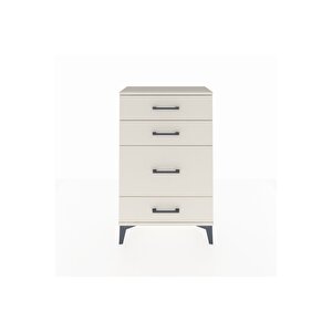 Arges Komodin 4 Çekmeceli 60x30x96 Aytaşı-aytaşı