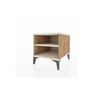 Kronos Komodin Tek Raflı 44x59x48 Çam-aytaşı