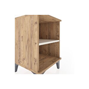 Hyperion Komodin Tek Raflı 44x44x64 Çam-aytaşı