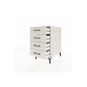 Kronos Komodin 4 Çekmeceli 44x59x80 Aytaşı-aytaşı
