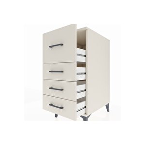 Kronos Komodin 4 Çekmeceli 44x59x96 Aytaşı-aytaşı