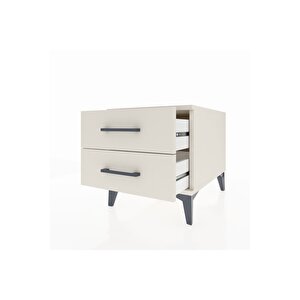 Kronos Komodin 2 Çekmeceli 44x59x48 Aytaşı-aytaşı