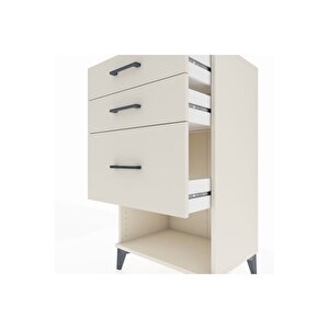 Hyperion Komodin 3 Çekmeceli 60x44x106 Aytaşı-aytaşı