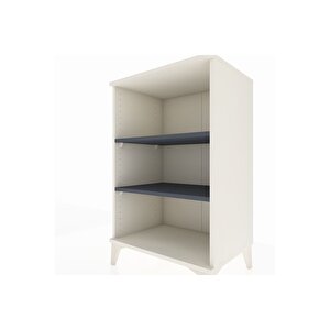 Hyperion Komodin 2 Raflı 60x44x96 Aytaşı-antrasit