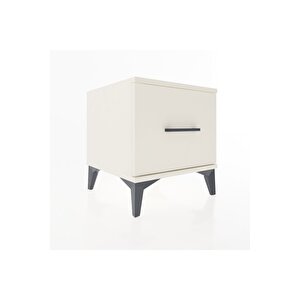 Hyperion Komodin Tek Çekmeceli 44x44x48 Aytaşı-aytaşı