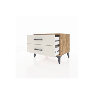 Hyperion Komodin 2 Çekmeceli 60x44x48 Çam-aytaşı