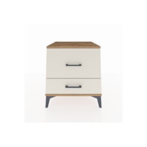 Kronos Komodin 2 Çekmeceli 60x59x64 Çam-aytaşı