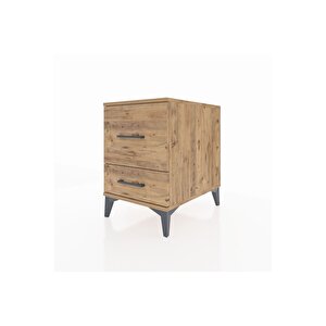 Kronos Komodin 2 Çekmeceli 44x59x64 Çam-çam
