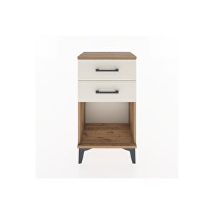 Arges Komodin 4 Çekmeceli 44x30x80 Çam-aytaşı