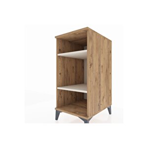 Kronos Komodin 2 Raflı 44x59x96 Çam-aytaşı