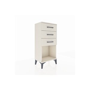 Arges Komodin 3 Çekmeceli 44x30x96 Aytaşı-aytaşı